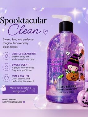 Halloween Mixed Berries Scented Hand Soap